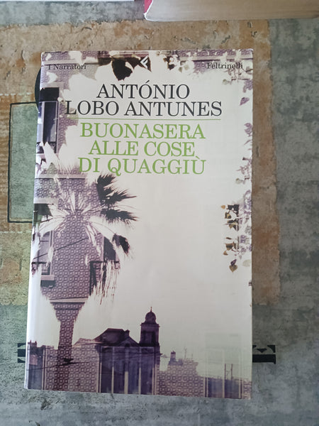 Buonasera alle cose di quaggiù | António Lobo Antunes - Feltrinelli