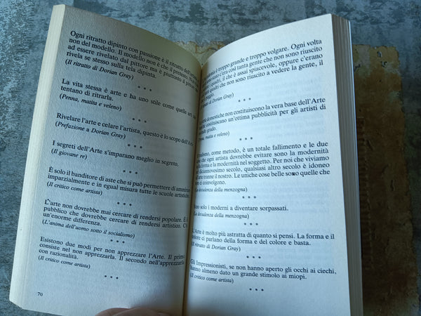 Aforismi | Oscar Wilde - Mondadori