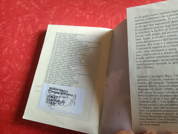 Ragionevoli dubbi | Gianrico Carofiglio - Sellerio