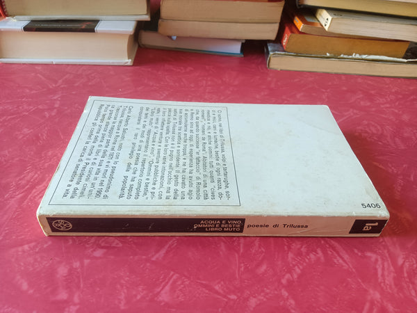 Acqua e vino / Ommini e Bestie / Libro muto | Trilussa - Mondadori