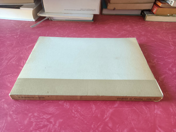 Codice di poesia. Panorama e raccolta di poesie contemporanee | Giorgio Falossi, a cura di