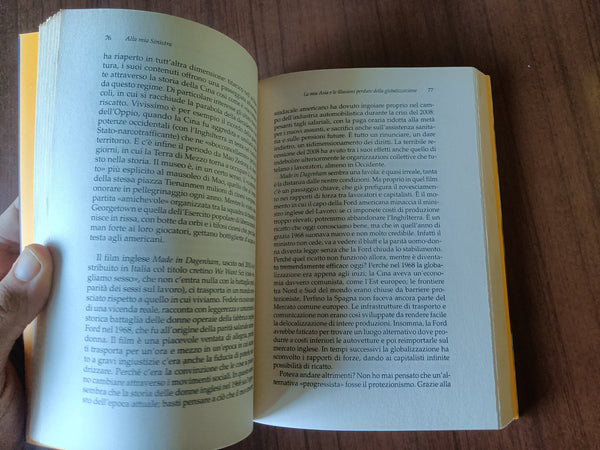 Alla mia sinistra | Federico Rampini - Mondadori