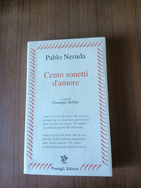 Cento sonetti d’amore | Pablo Neruda