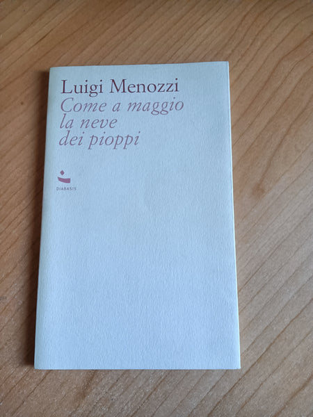 Come a maggio la neve dei pioppi | Luigi Menozzi