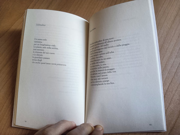 Come a maggio la neve dei pioppi | Luigi Menozzi