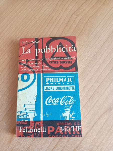 La pubblicità | Walter Taplin - Feltrinelli