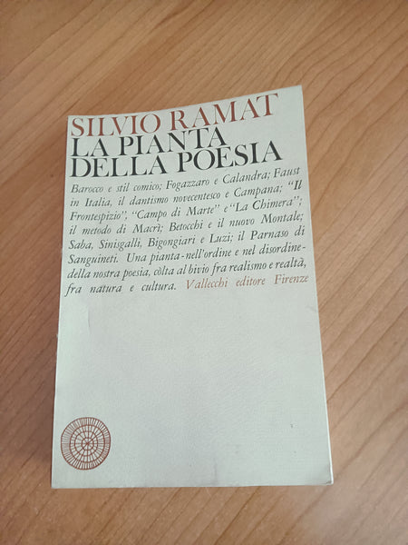 La pianta della poesia | Silvio Ramat