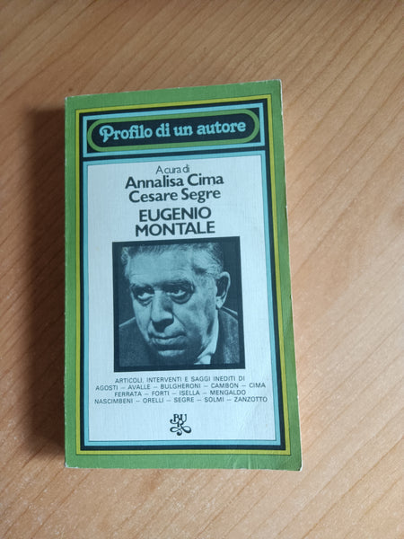 Eugenio Montale | A. Cima; C. Segre - Rizzoli