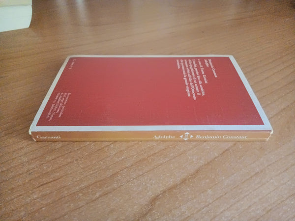 Adolphe | Benjamin Constant - Garzanti