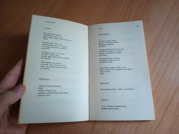 I Lirici Greci - Einaudi