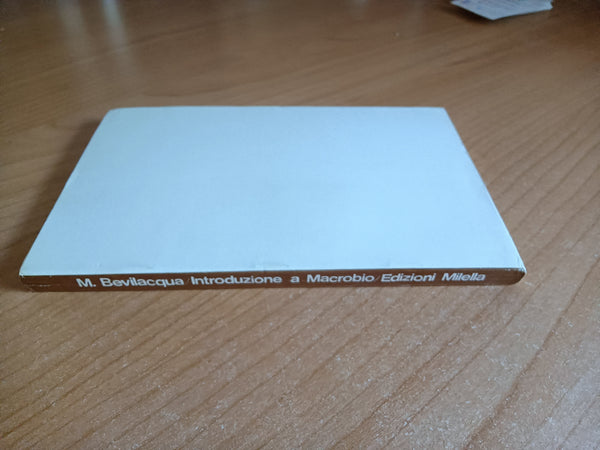 Introduzione a macrobio | Michele Bevilacqua