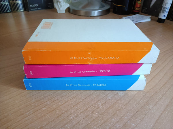 La divina commedia 3 Volumi | L. Bignami