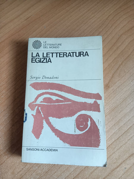 La letteratura egizia | S. Donadoni