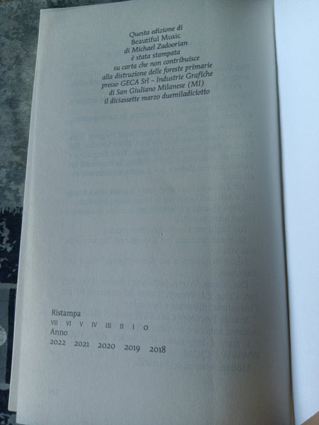 Beautiful music | Michael Zadoorian