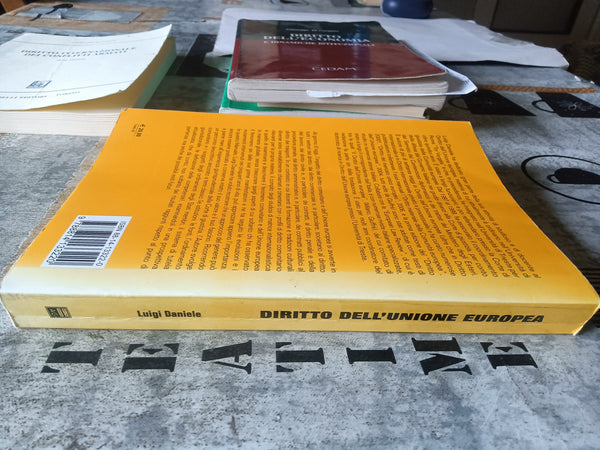Diritto dell’unione europea | Luigi Daniele