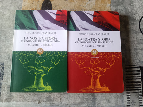 La nostra storia. Cronologia dell’Italia unita 2 volumi | Simone Colafranceschi - Bompiani