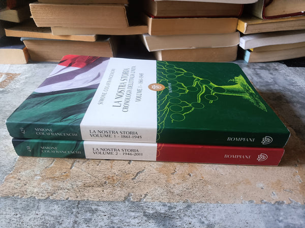 La nostra storia. Cronologia dell’Italia unita 2 volumi | Simone Colafranceschi - Bompiani