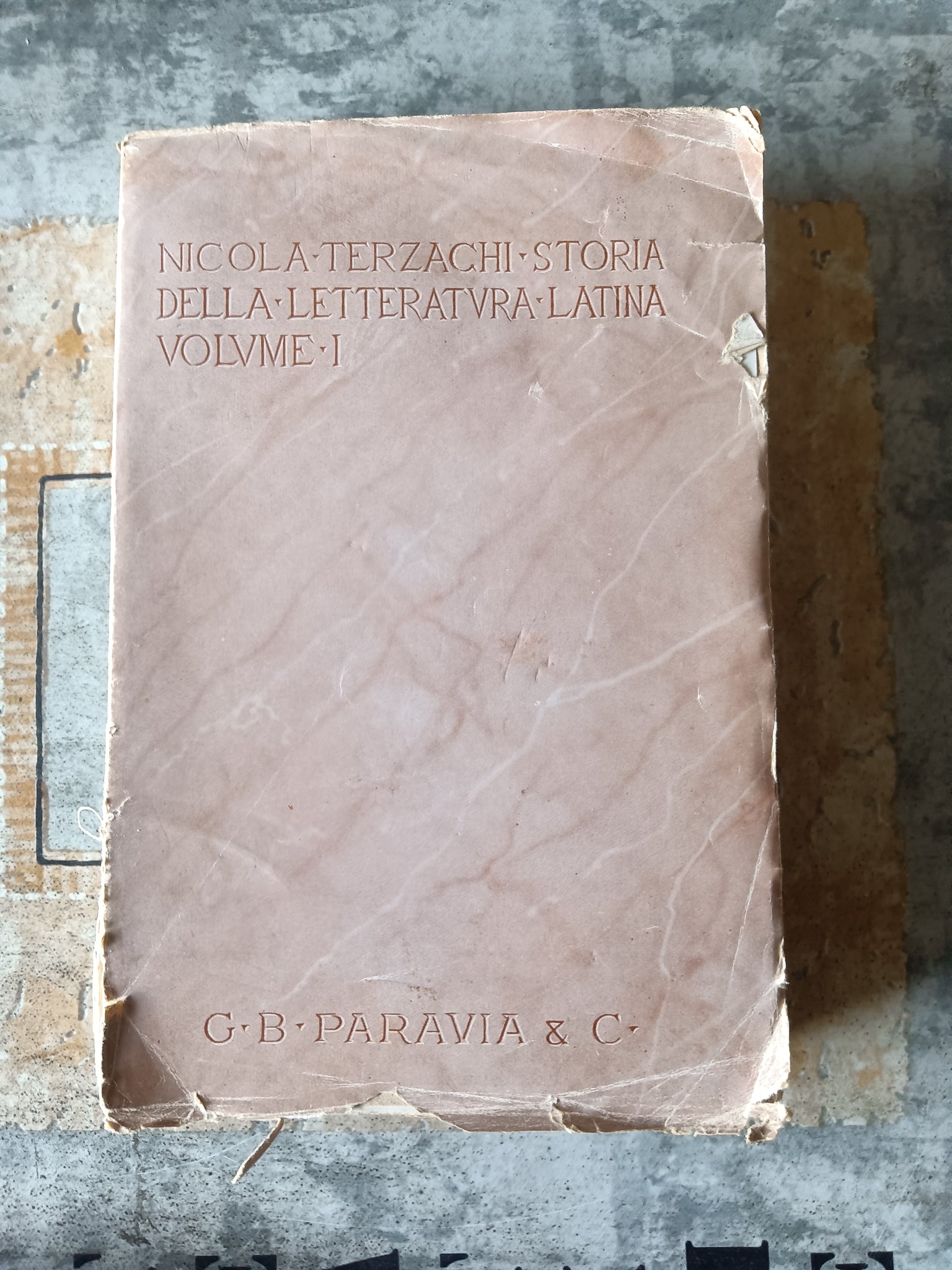 Storia della letteratura latina Vol. I | Nicola Terzachi