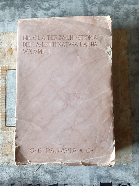 Storia della letteratura latina Vol. I | Nicola Terzachi