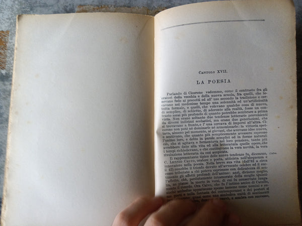 Storia della letteratura latina Vol. I | Nicola Terzachi