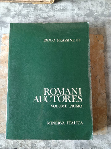 Romani Auctores Vol. I | Paolo Frassinetti