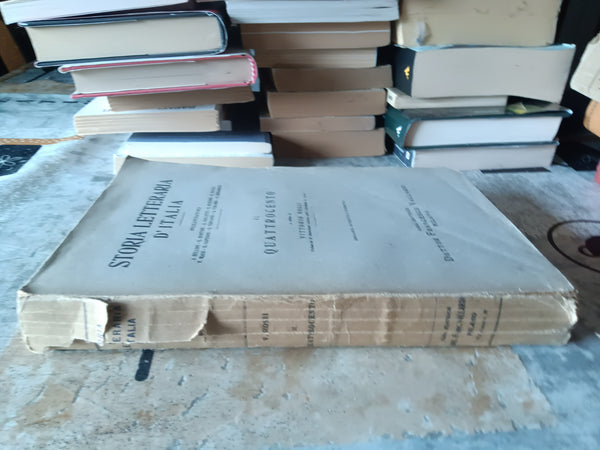 Storia Letteraria d’Italia. Il Quattrocento | Rossi Vittorio