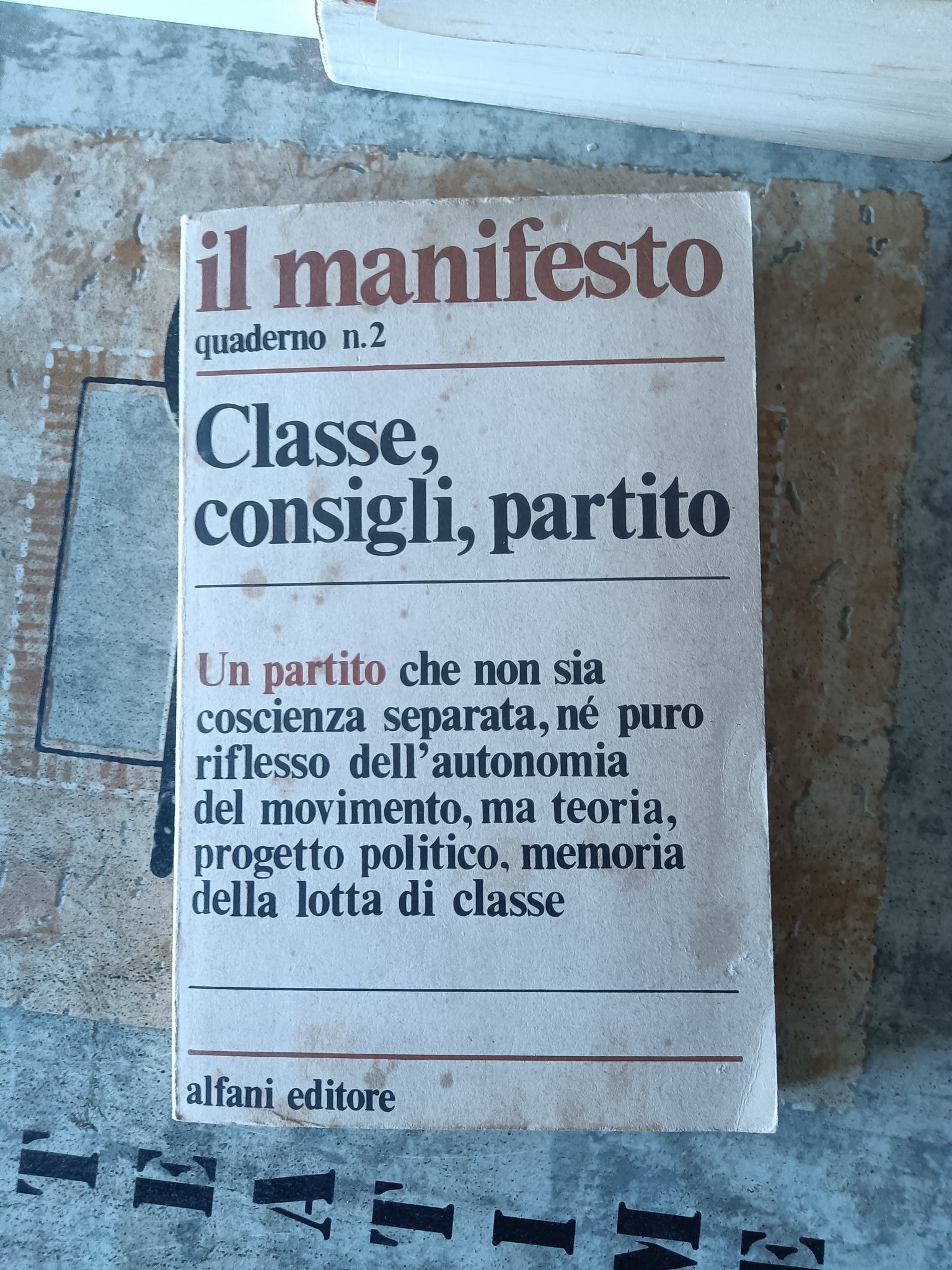 Classe, consigli, partito | Aa.Vv