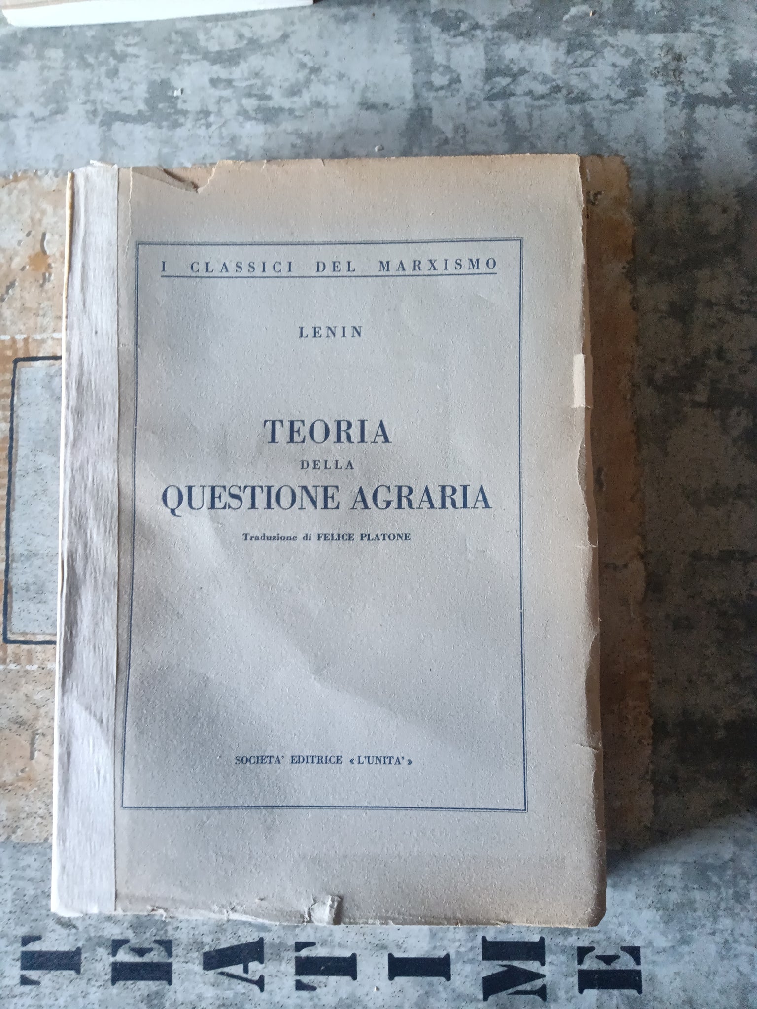 Teoria della questione agraria | Lenin
