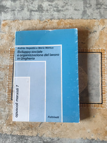 Sviluppo sociale e organizzazione del lavoro in ungheria | Andras Hegedus; Maria Markus - Feltrinelli