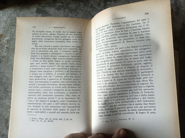 La filosofia greca. Volume I e II - Dalle origini a Platone - Da Aristotele al neo-platonismo | Guido De Ruggiero - Laterza