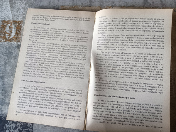 La situazione politica e i nostri compiti | AA.vv
