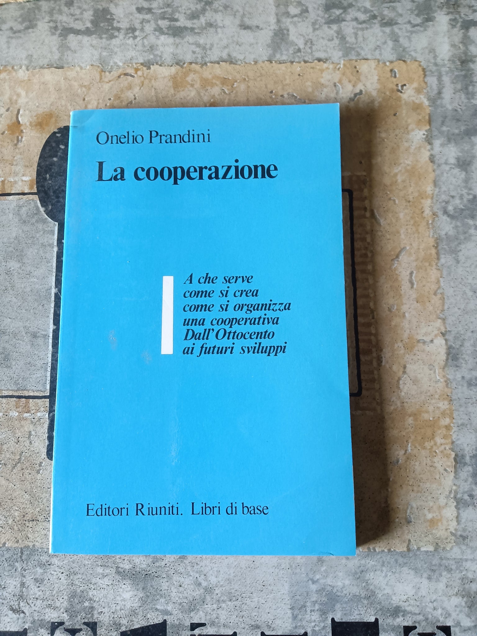 La cooperazione | Onelio Prandini