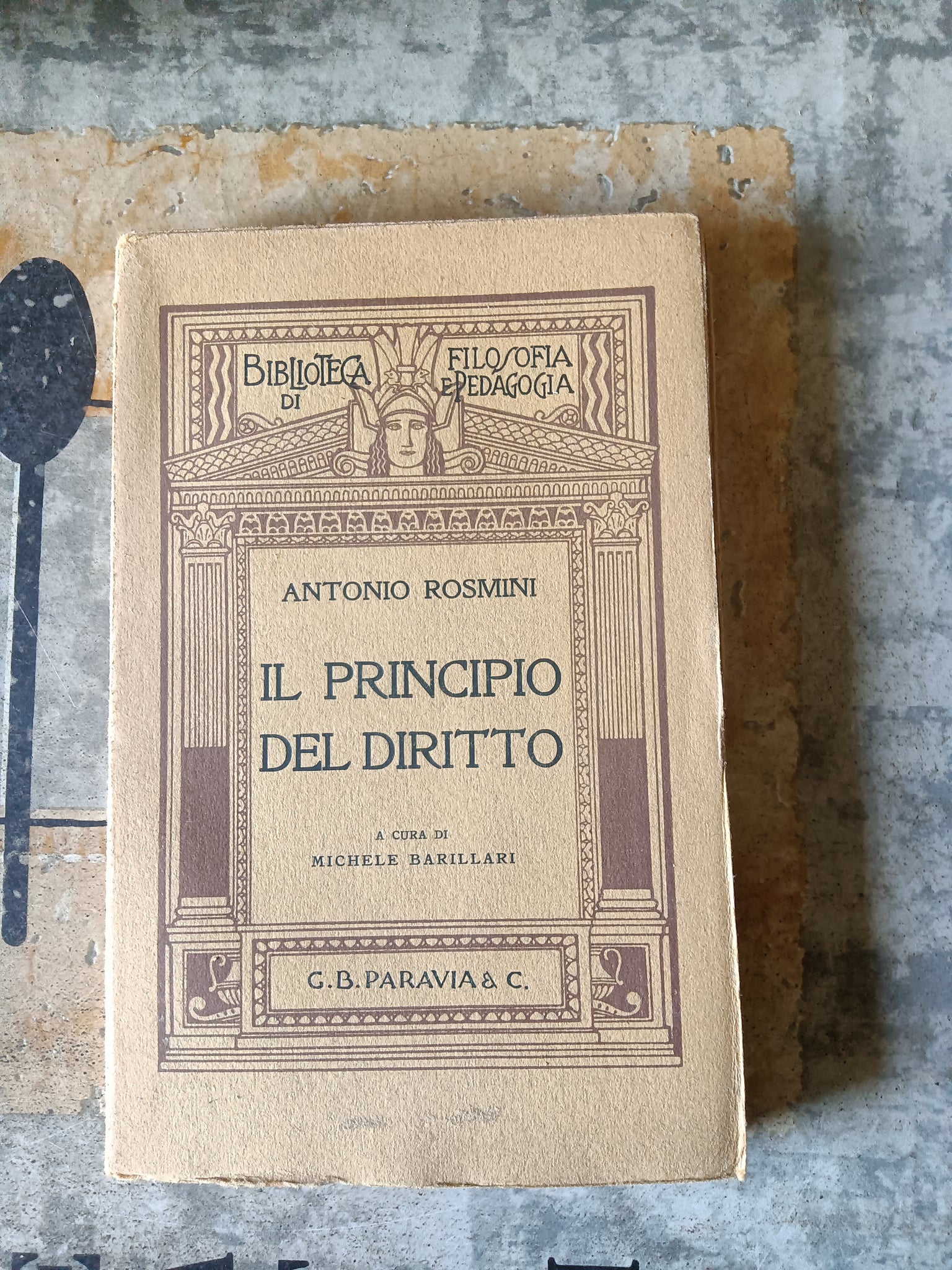 Il principio del diritto | Antonio Rosmini