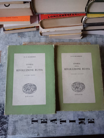 Storia della Rivoluzione Russa 2 Voll. | W. H. Chamberlin - Einaudi