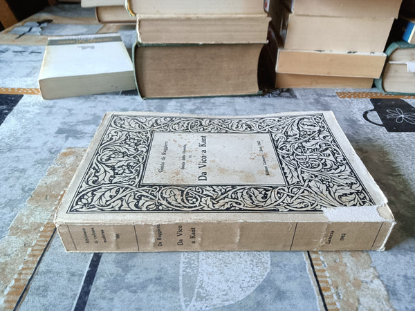 Storia della filosofia Vol. VI. Da Vico a Kant | Guido de Ruggiero - Laterza