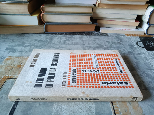Dizionario di politica economica | Luciano Barca