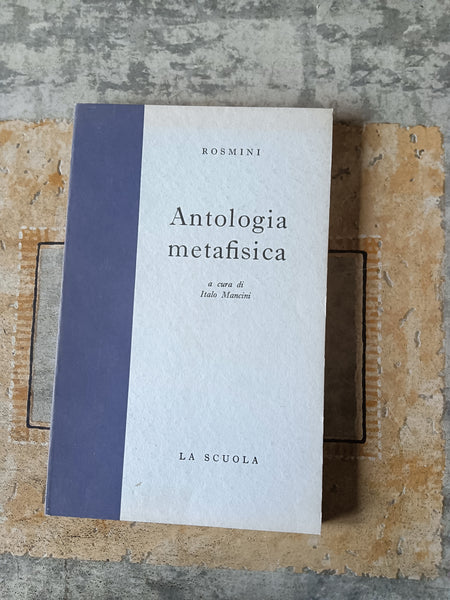 Antologia metafisica | Rosmini
