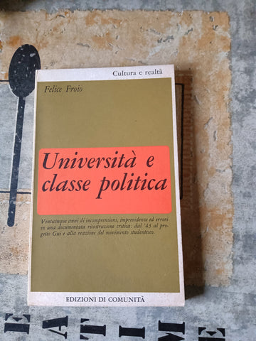 Università e classe politica | Felice Froio