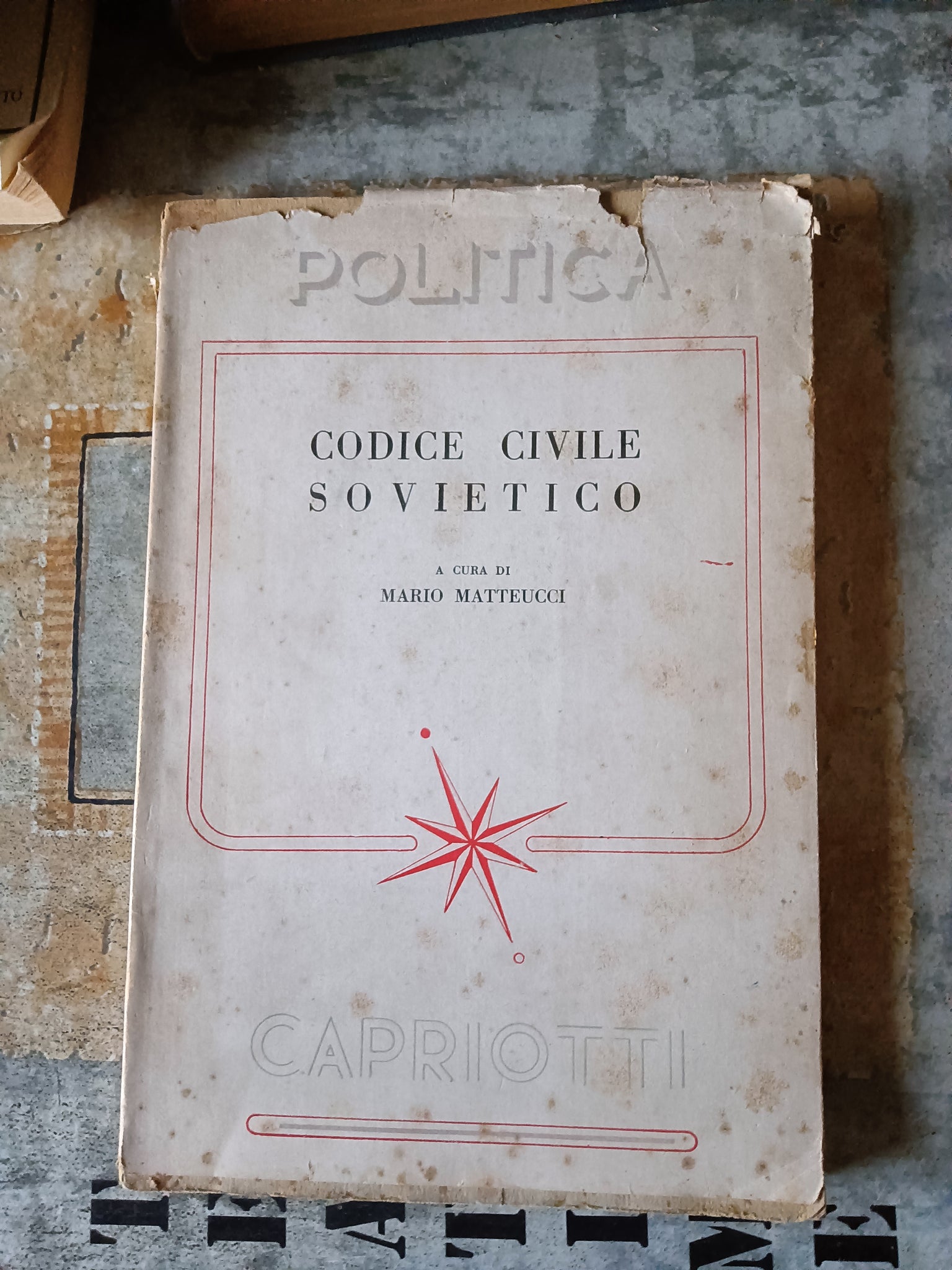 Codice civile sovietico | Mario Matteucci, a cura di