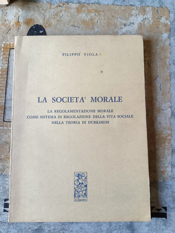 La società morale | Filippo Viola
