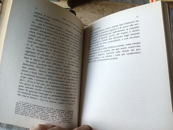 Saggio sul programma scientifico di Marx | Salvatore Veca