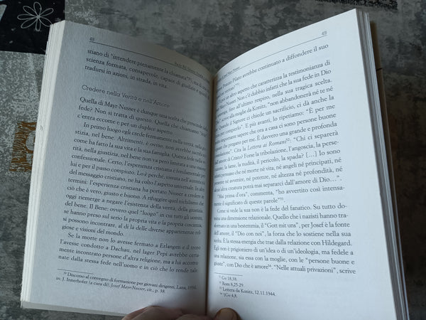 Fedeltà e coraggio. La testimonianza di Josef Mayr-Nusser | Paolo Bill Valente