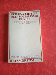 Per una critica del socialismo reale | Aa.Vv
