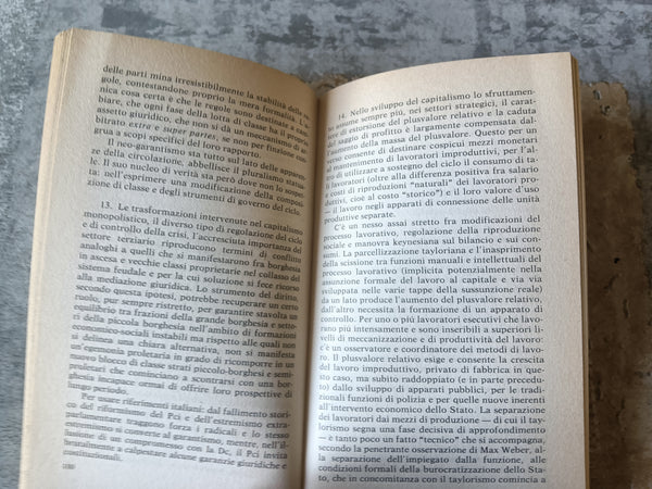 Lavoro scienza potere | Turchetto; Ciabatti; Illuminati; La Grassa; Consiglio; Fiorani; Geymonat - Feltrinelli