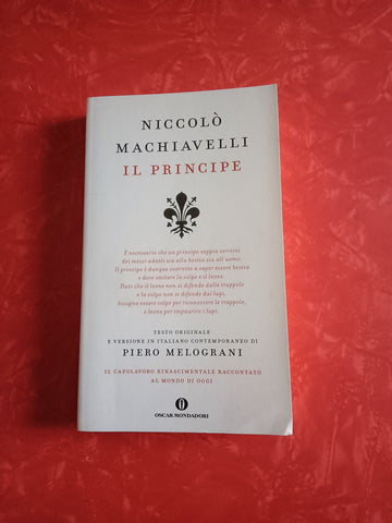 Il Principe | Niccolò Machiavelli - Mondadori