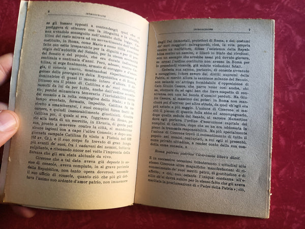 Le orazioni contro Catilina. Prima orazione | Cicerone Marco Tullio