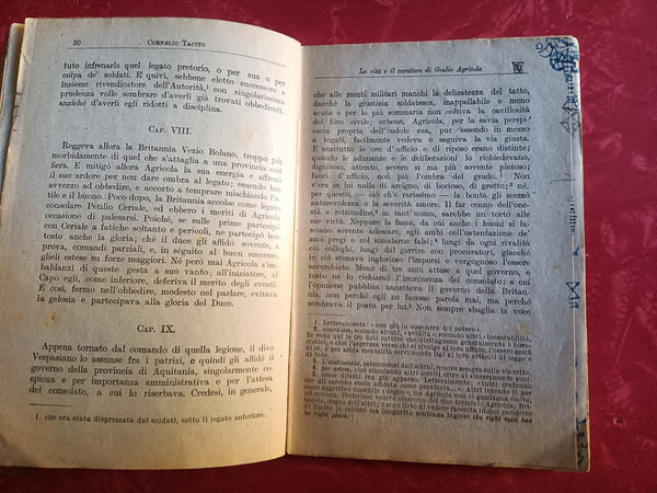La vita e il carattere di Giulio Agricola | Cornelio Tacito