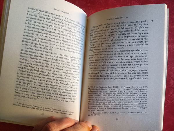 Translatio linguarum. Traduzioni e storia della cultura | Tullio Gregory