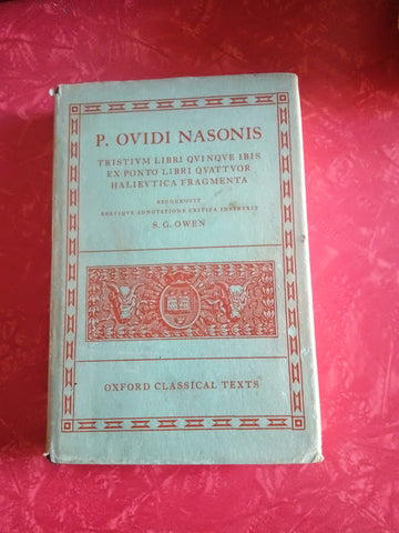 Tristia, epistulae ex ponto, ibis | Ovidi Nasonis