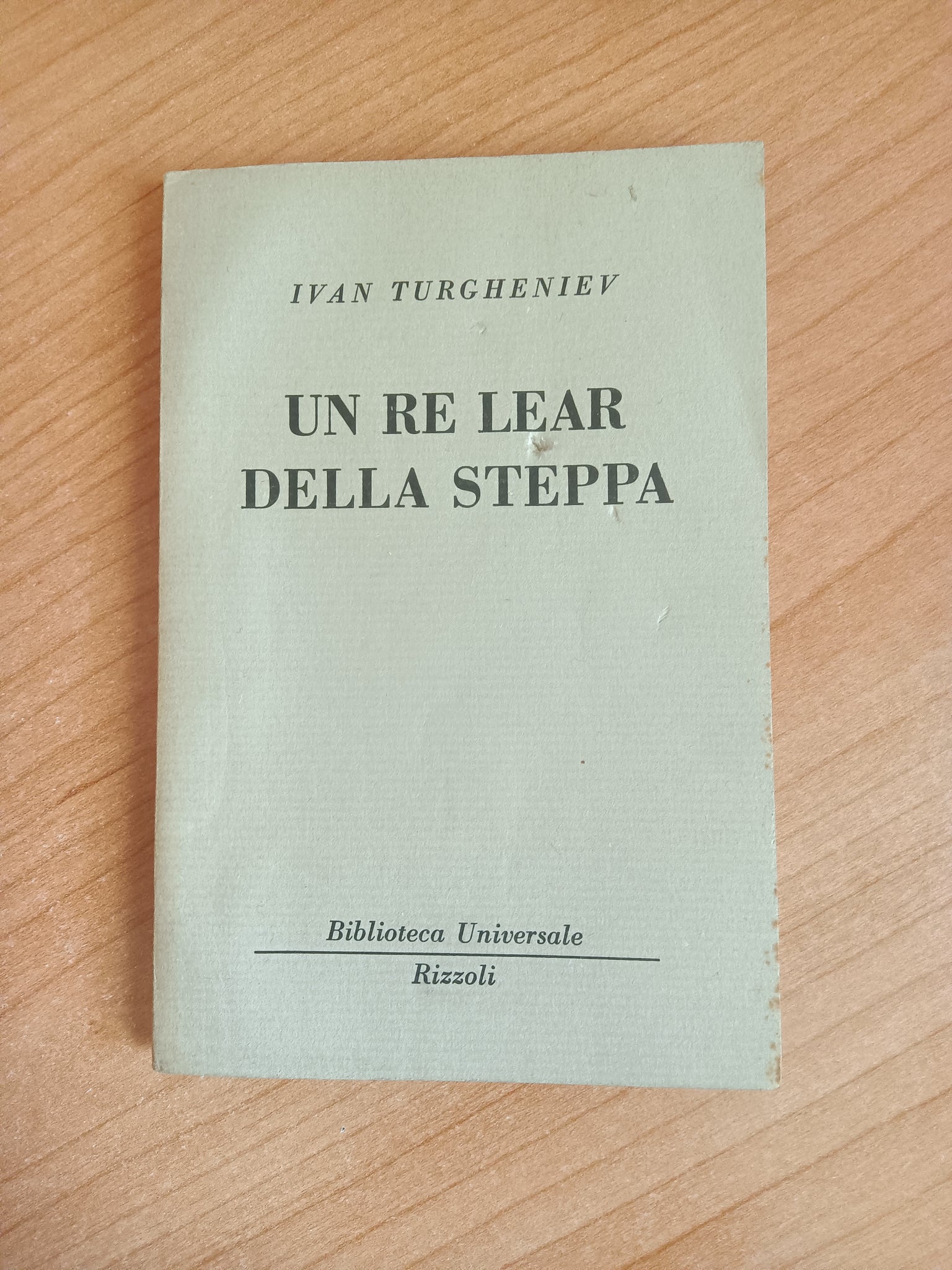 Un re lear della Steppa | Ivan Turgheniev - Rizzoli